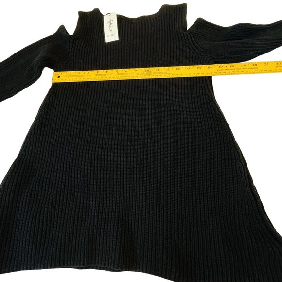 Style and Company Black Knitted Sweater with Rhinestones Size Extra Small Peak - Picture 10 of 11